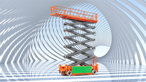 Products Info | Dingli launched 28 and 32 meters electric scissor platforms！